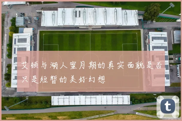 艾顿与湖人蜜月期的真实面貌是否只是短暂的美好幻想